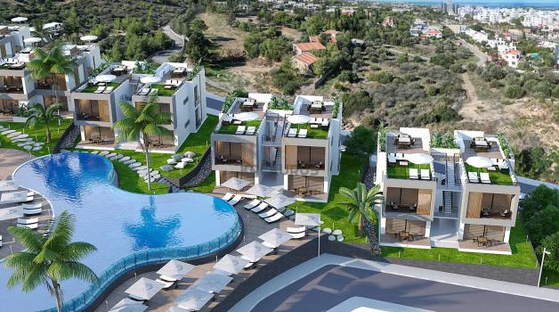 Appartements de Luxe 2+1 à Vendre à Girne - Vie Moderne en Harmonie avec la Nature