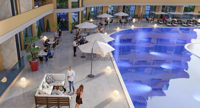 One Step to the Mediterranean: 45 m² 1+1 & Studio Apartments in Iskele Long Beach