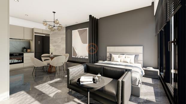 آپارتمان استودیوی مدرن ۴۸ مترمربع برای فروش در ایسکله لانگ بیچ