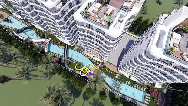 Apartament 3+1 na sprzedaż - Iskele Północny Cypr | Okazja inwestycyjna i widok na przyrodę