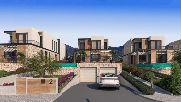 ویلا لوکس 456 متر مربعی برای فروش در اوزانکوی گیرنه - زندگی مدرن در آغوش طبیعت