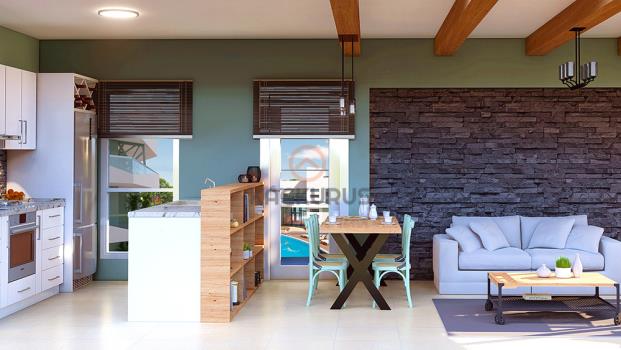 Appartement De Luxe 2+1 Avec Vue Sur Mer À Vendre À İskele Long Beach