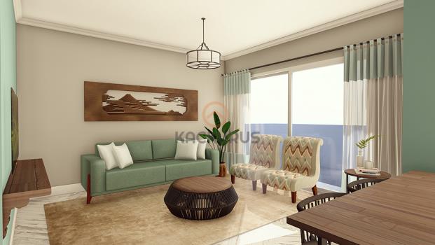Apartamento de Lujo 1+1 en Venta en İskele Long Beach con Impresionantes Vistas al Mediterráneo