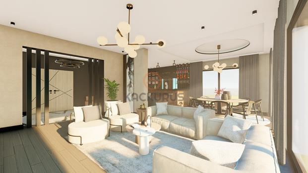 Appartement Penthouse Avec Vue Mer À 360 Degrés À Vendre À İskele