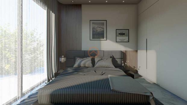 آپارتمان ۳+۱ فروشی - ایسکله قبرس شمالی | فرصت سرمایه‌گذاری و منظره طبیعی