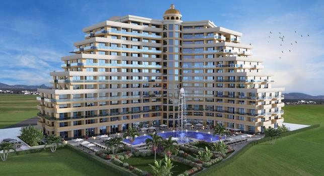 Progetto residenziale di lusso a 100 m dal mare a Iskele, Cipro del Nord