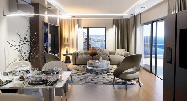 Современные и роскошные апартаменты 1+1 в Искелее, Лонг-Бич