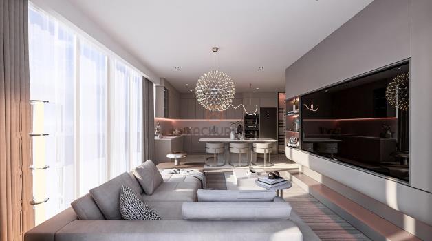 Luxury 3+1 Apartment for Sale in Geçitkale, Nature-Filled Living