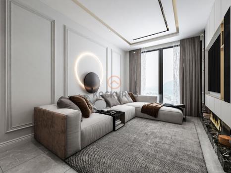 پنت‌هاوس ۲+۱ برای فروش در مرکز شهر قازی‌ماقوسا – تراس بزرگ و طراحی مدرن