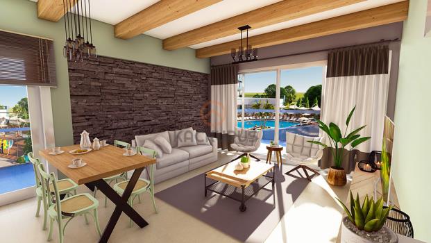 Appartement de Luxe 2+1 au Design Moderne Vous Attend à İskele Long Beach !