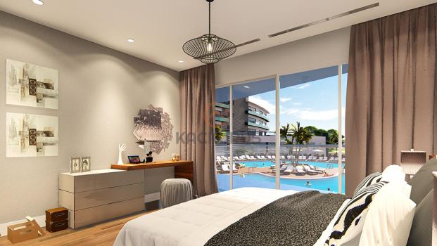 Apartamento 1+1 en Venta en İskele Long Beach – Complejo de Lujo y Oportunidad de Inversión