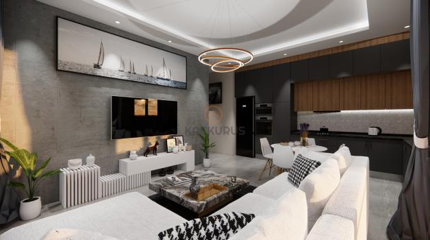 1+1 Wohnungen zum Verkauf im Stadtzentrum von Girne, Ideal für Investitionen