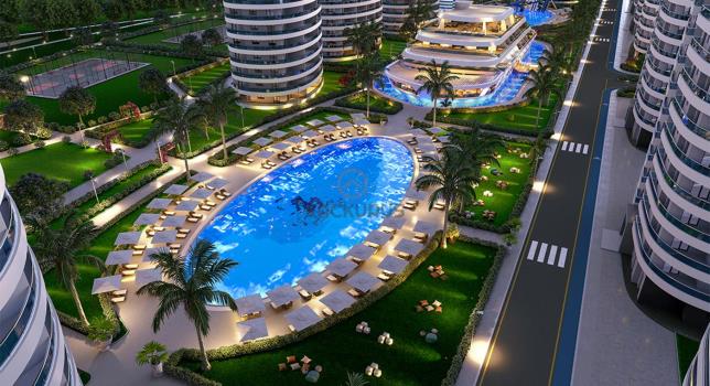 Opportunità di Vita Lussuosa e Moderna a Iskele Long Beach