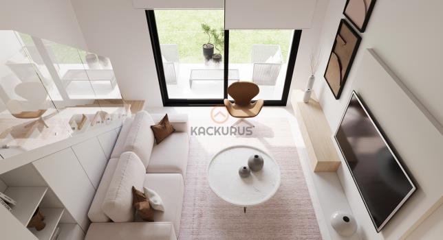 شقق دوبلكس 1+1 بتصميم معماري حديث للبيع في إسكيله، شمال قبرص