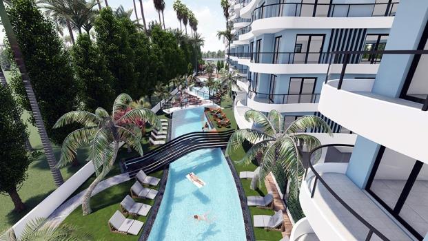 Кипр Северный Искеле Продажа 2+1 Квартира - Инвестиционная Возможность, С Видом На Природу