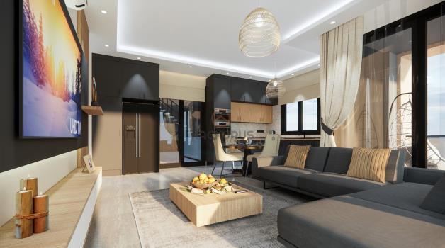 Geräumige 2+1 Penthouse-Wohnungen Im Herzen Der Stadt Zu Verkaufen