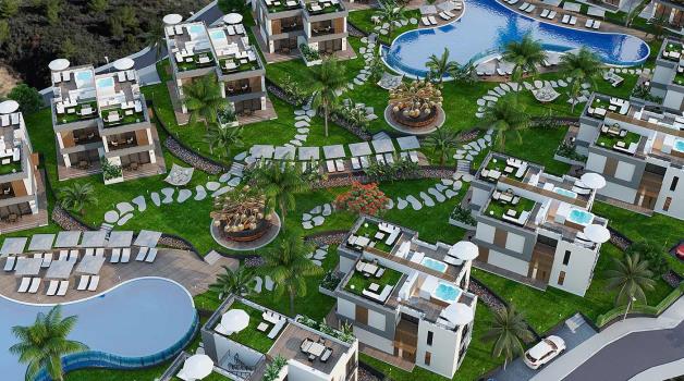 凯里尼亚特有别墅项目，土耳其产权，自然与奢华的结合