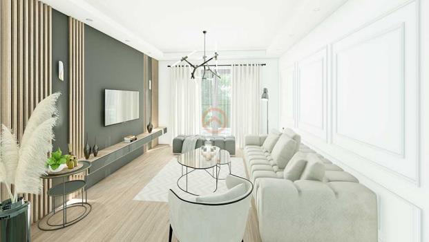 2+1 Wohnung Zu Verkaufen In İskele Nordzypern – Investitionsmöglichkeit Mit Meer- Und Poolblick